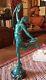 Art Deco Signé P. Sega Régule Socle Marbre Statuette Femme Sculpture Statue