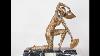 Art Deco Chiparus Bronze Fan Dancer Figurine