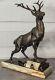 Art Déco Sculpture Cerf Style Louis Albert Carvin Carvin Style Deer Sculpture