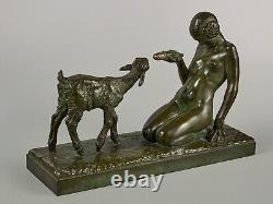 Bronze Arts Deco M. Courbier BARBEDIENNE Fondeur