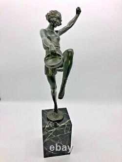 Bronze Danseuse au Tambourin Pierre Le Faguays