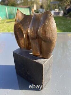 Bronze andré bucher sculpture art deco