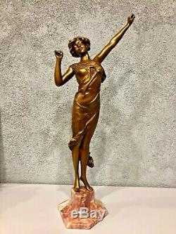 Bronze féminin L'éveil Paul Philippe