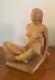 Charles Delhommeau Sculpture Terre Cuite Femme 1930 Art Déco Terracotta