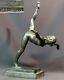 D 1930 Belle Sculpture Bronze Botinelly 37cm3.4kg Susse Paris Danseuse Art Déco