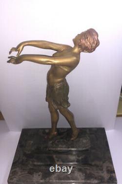 Danseuse Art Deco Bronze
