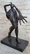 De Collection Bronze Sculpture Statue Art Déco Chair Salvador Dali Dame Ouvre