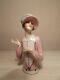 Demi Figurine 1920 Sculpture Femme En Porcelaine Half Doll Statuette Art Deco