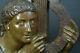 Grand Sculpture Art Deco Bronze Muse Danse Bracquemont Terpsichore Lyre Etling