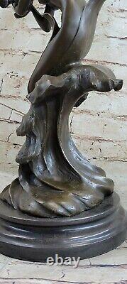 Méduse Guardian Chair Figurine Sculpture Fonte Bronze Cadeau Domestique Art Déco