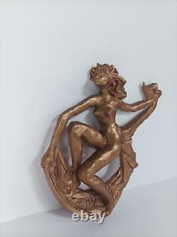 Pascal Boureille (1909-1999) sculpture Art Déco en terre cuite Nu féminin
