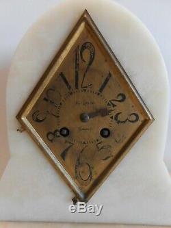 Pendule Art Deco Sculpture Uriano Clock Uhr Orologio Reloj Pendulo