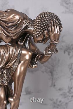 Sculpture Féminine 20er Ans Style Oriental Danseuse Chiparus Figurine Veronese