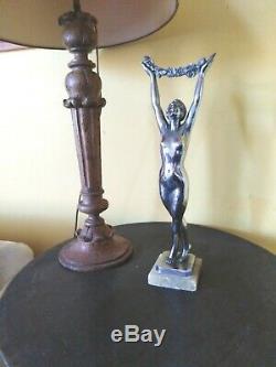Sculpture art-déco nu féminin femme art-déco sculpture Limousin 1930