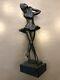 Sculpture Danseuse Bronze S. Zelikson Art Deco