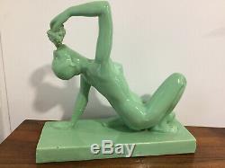 Sculpture femme nue art déco