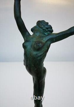 Sergé Youriévitch (1876-1969) la danseuse Nattova sculpture en bronze art déco