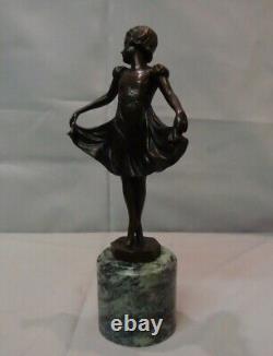 Statue Sculpture Danseuse Classique Opera Style Art Deco Style Art Nouveau Bronz