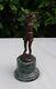 Statue Sculpture Golfeuse Golf Style Art Deco Style Art Nouveau Bronze Massif Si