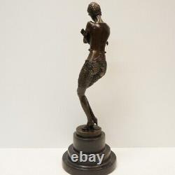 Statue Sculpture Nue Danseuse Classique Opera Style Art Deco Style Art Nouveau B