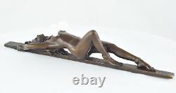 Statue Sculpture Pin-up Sexy Style Art Deco Style Art Nouveau Bronze massif Sign