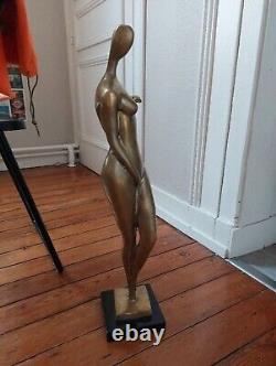 Statue de femme / art déco